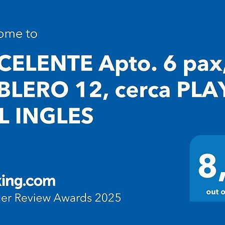 Tablero 404, Excelente Apto 6 Pax Cerca Playa Del Ingles Bagian luar foto